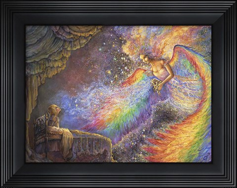 Framed Healing Angel Print
