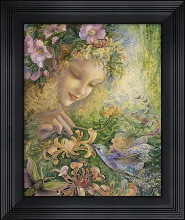 Framed Honeysuckle Print