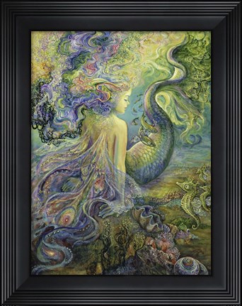 Framed Mer Fairy Print