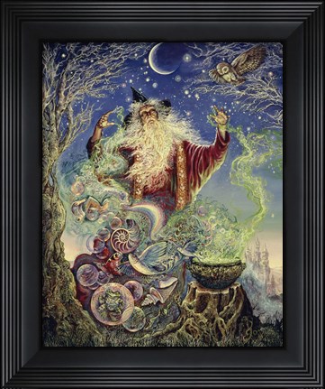 Framed Merlin&#39;s Magic Print