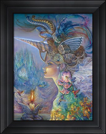 Framed My Lady Unicorn Print