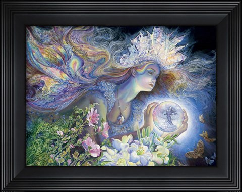 Framed Princess Of Light Print