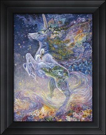 Framed Soul Of A Unicorn Print