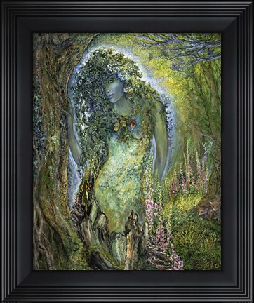 Framed Spirit Of The Forest Print