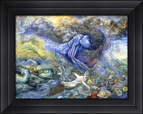 Framed Where The Wind Blows Wild And Free Print