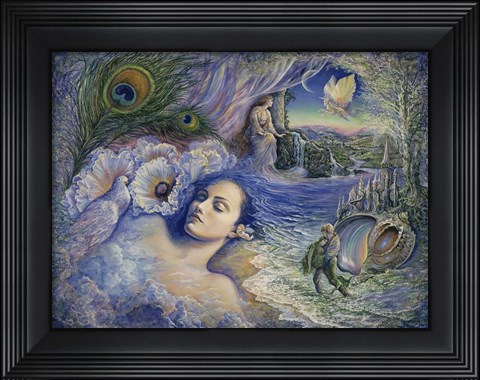 Framed Whispered Dreams Print