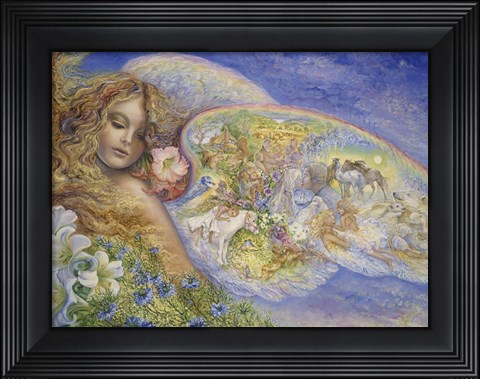 Framed Wings Of Love Print