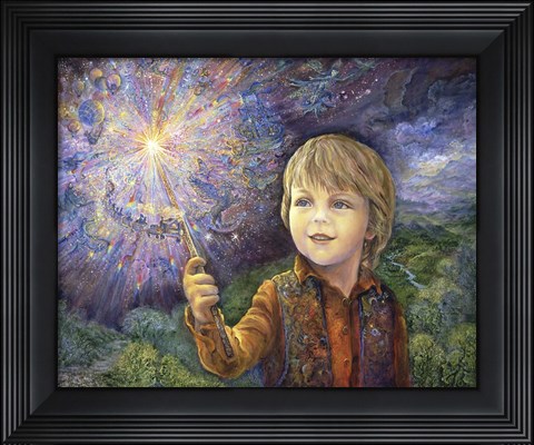 Framed Young Wizard Print