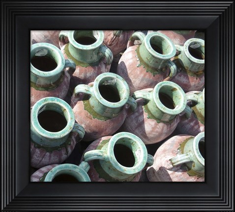 Framed Clay Pots Print