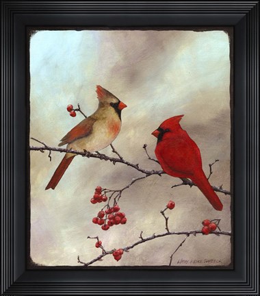 Framed Cardinal Print