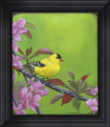 Framed Goldfinch Print