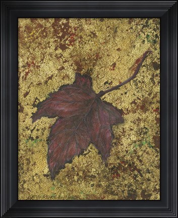 Framed Maple Leaf Print
