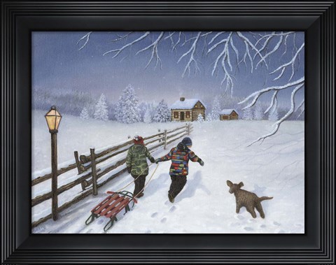 Framed Home at Last Print