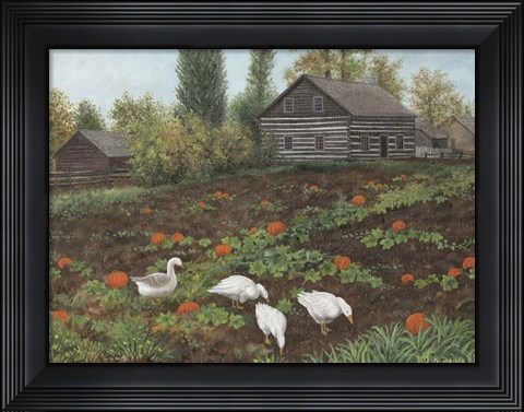 Framed October Morning Print