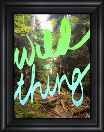 Framed Wild Thing 2 Print