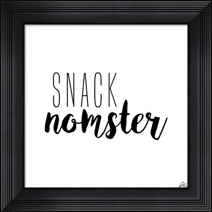 Framed Snack Nomster Print