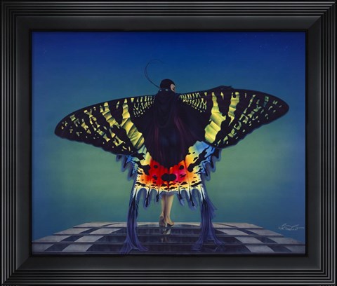 Framed Butterfly Print