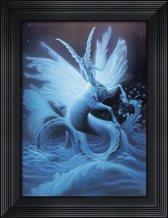 Framed Capricorn - Sketch Print