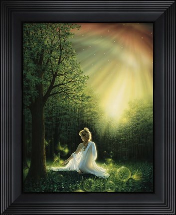 Framed Fairy Friends Print