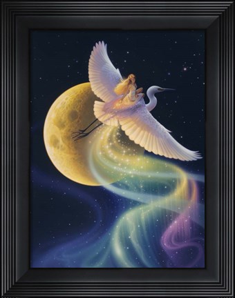 Framed Flight Of The Aurora Print