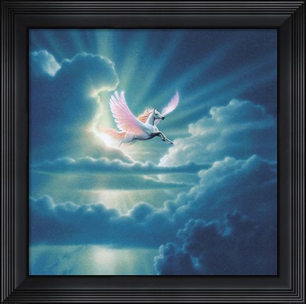 Framed Guardian Of The Sky Print