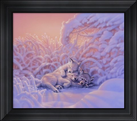 Framed Sweet Dreams - Circle Print