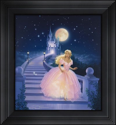 Framed Cinderella Print