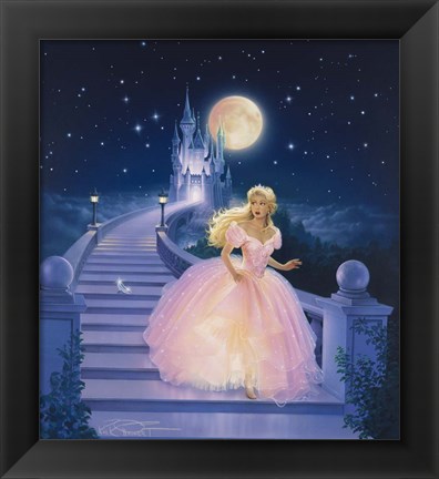 Framed Cinderella Print
