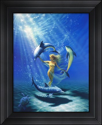 Framed Dance Of Joy Print