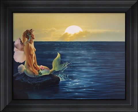 Framed Rising To Greet The Dawn Print