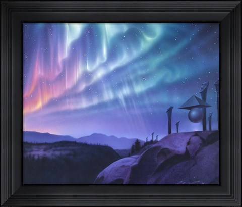 Framed Skywatchers Print