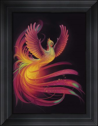 Framed Phoenix Print