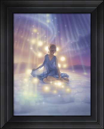 Framed Celebration II, Aurora Dreams 1 Print