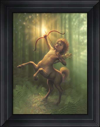 Framed Child Centaur Print