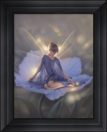 Framed In The Garden Of Light Print