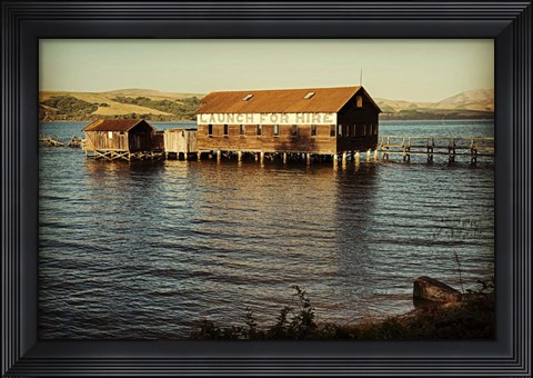 Framed High Tide Print