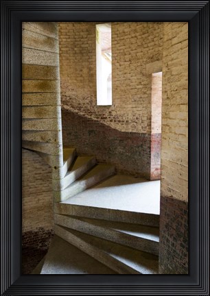 Framed Spiral Staircase Print