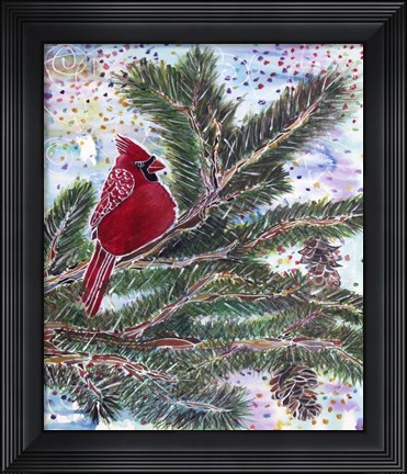 Framed Cardinal Rule Print