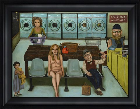 Framed Laundryday 7 Print