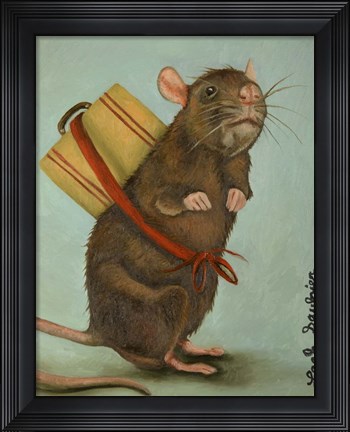 Framed Pack Rat Print