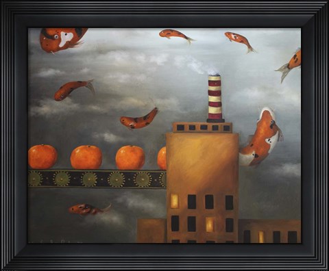 Framed Tangerine Dream Print