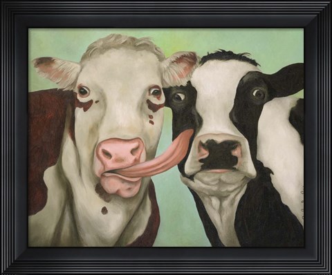 Framed Cowlicous Print