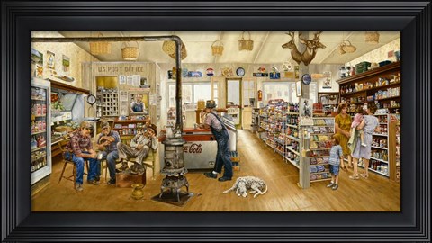 Framed Gathering Place Print