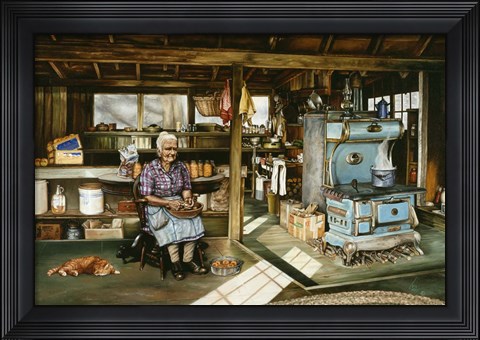 Framed Canning Time Print