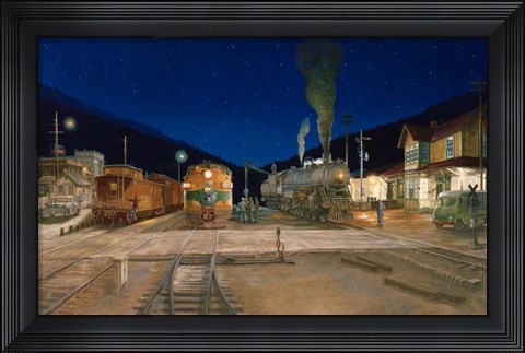 Framed Night Crew Print