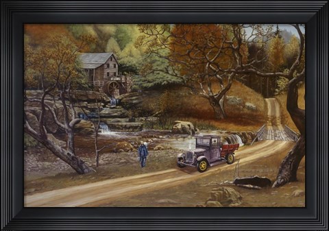 Framed Water For Lizzie Print
