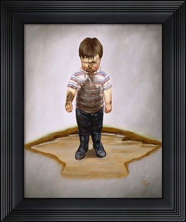 Framed Accidents will Happen Print