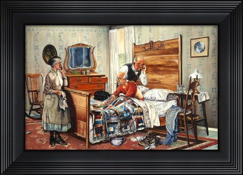 Framed House Call Print