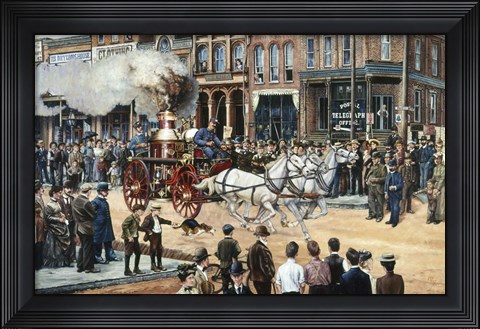 Framed Main Street Spectacle Print