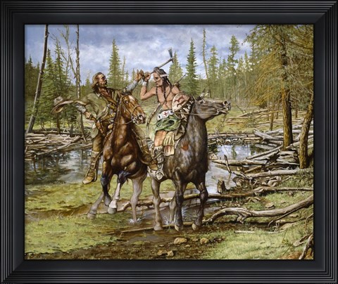 Framed Mountain Man&#39;s Rejection Print